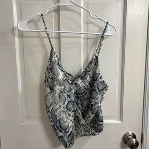 Cotten Candy LA snake top!